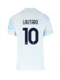 Billige Inter Milan Lautaro Martinez #10 Bortedrakt 2025-26 Kortermet